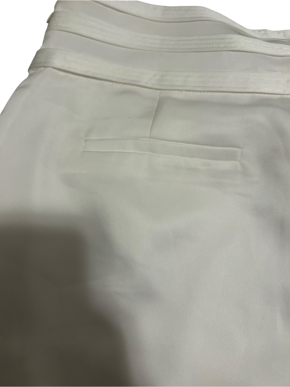 Ramy Brook Joss Pleated Shorts Ivory Size 4 - Picture 5 of 10